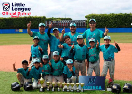 Time pré Infantil de Maringá sagra-se Campeão Little League