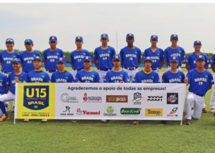 Brasil Sub15 de Beisebol Brilha na Copa do Pacífico em Lima