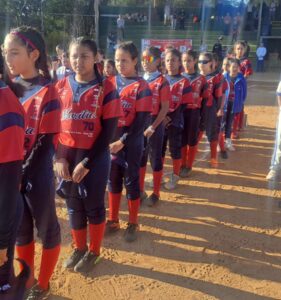 Finais do Campeonato de Softbol Feminino Sub-11 da Federação Paulista em Indaiatuba