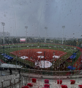 Chuva na China impede Começo da Fase B da copa do mundo de Softball da WBSC