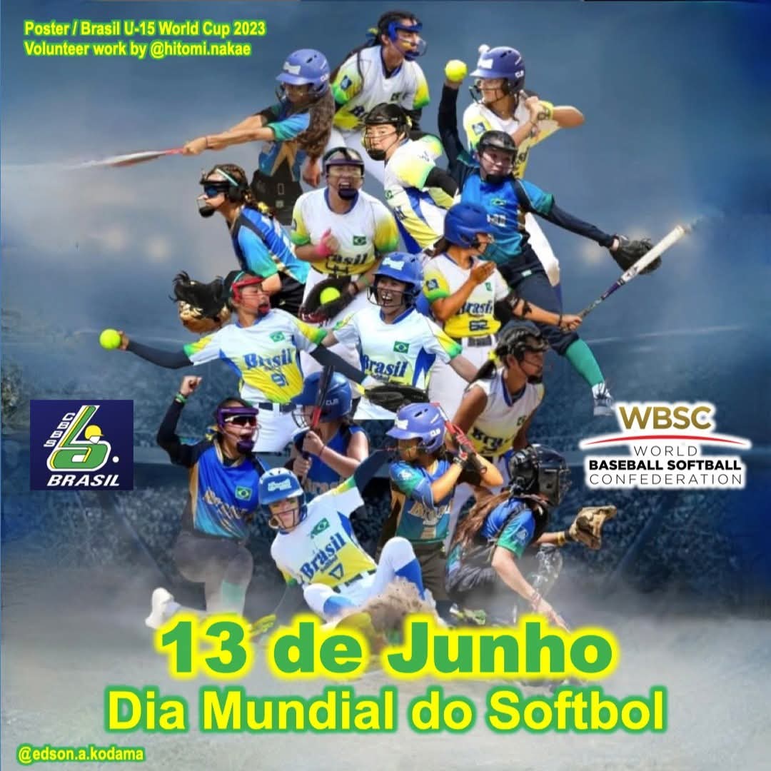 13 de junho , o Taco estará em.Maringá, comemorando o dia do Softball !